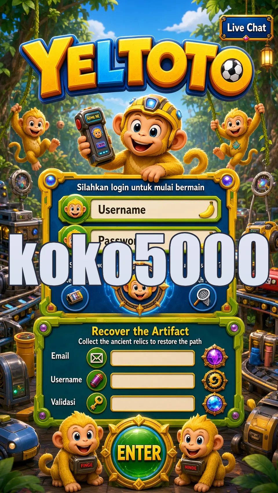 koko5000 Masuk
